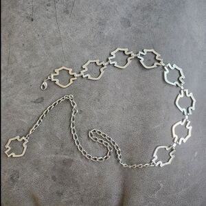 Harley-Davidson Silver Chain Link Belt